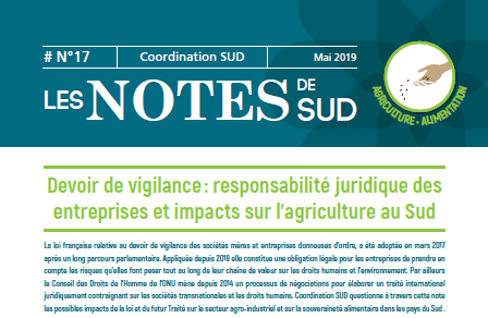 Devoir de vigilance : responsabilité juridique des entreprises et impacts sur l’agriculture au Sud