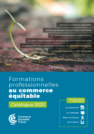 Catalogue 2020 des formations professionnelles de commerce équitable par Commerce Équitable France