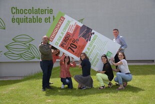 Chocolaterie Ethiquable à Fleurance dans le Gers, France