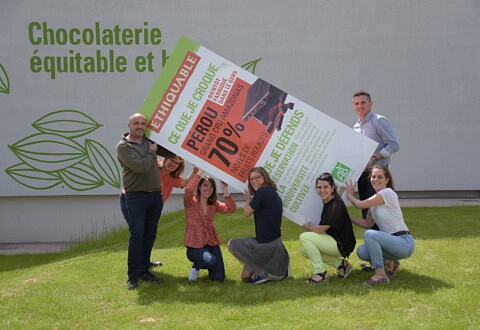 Inauguration de la première chocolaterie bio et équitable d’Europe