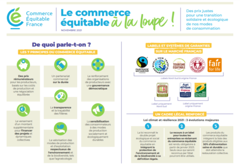 Infographie : le commerce équitable à la loupe !