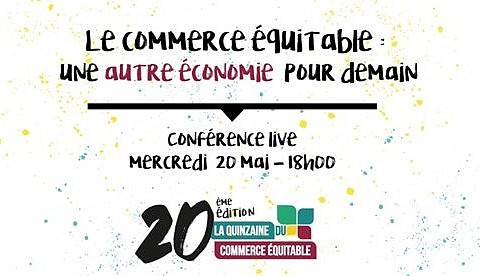 Mercredi 20 mai à 18h : Conférence live